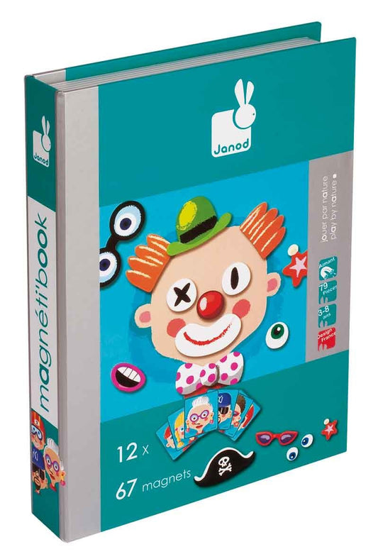 JANOD - MAGNETIBOOK CRAZY FACE