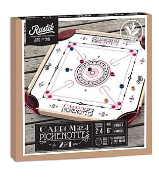 JEU DE PICHENOTTES ET CARROM 2 EN 1