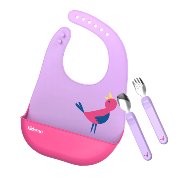 KIDSME - ENS DE VAISSELLE DELUXE LAVENDE