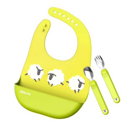 KIDSME - ENS DE VAISSELLE DELUXE LIME