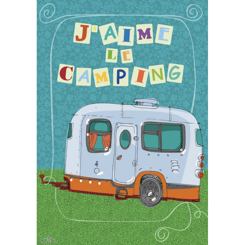 DRAPEAU 28 X 40" - LA ROULOTTE