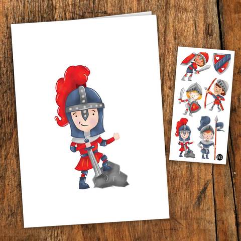 CARTE DE SOUHAIT + TATOOS - ARTHUR CHEVALIER