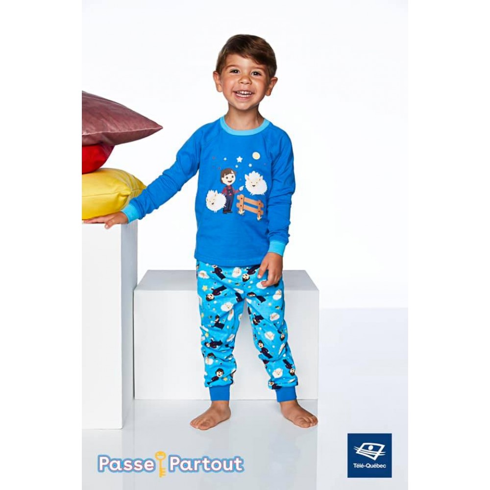 PASSE-PARTOUT - PYJAMAS 2 PIECES PRUNEAU 7-8 ANS