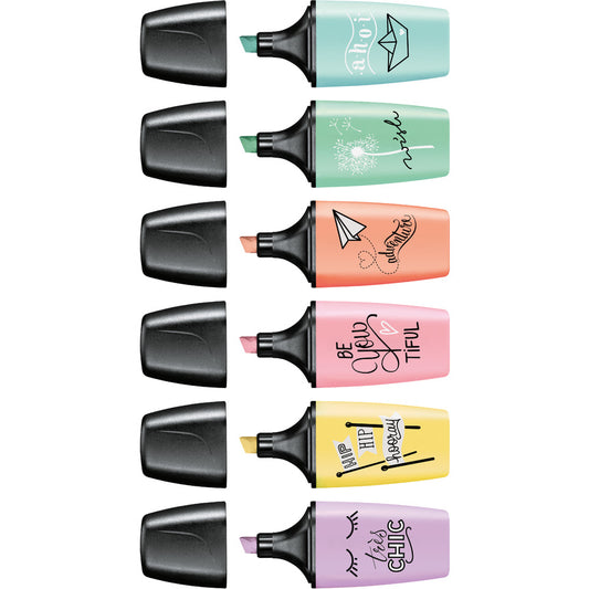 STABILO - SURLIGNEUR "MINI BOSS LOVE" PASTEL @6