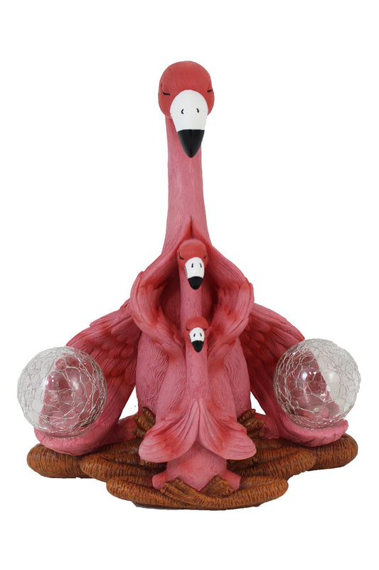 DECORATION SOLAIRE -  FLAMANT YOGA