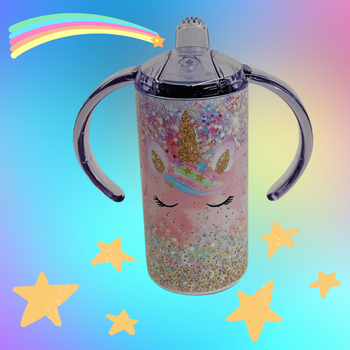 TI-DREY CRÉATION - VERRE ISOLANT POUR ENFANT CORNE DE LICORNE