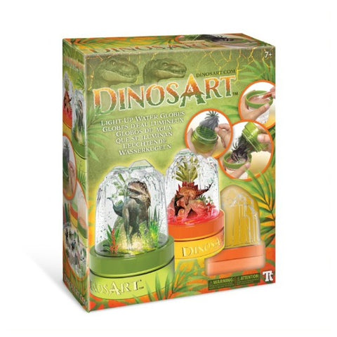 DINOSART - GLOBE EAU LUMINEUX