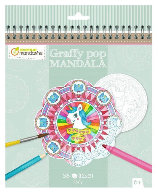AVENUE MANDARINE - "GRAFFY POP" MANDALA MAGIE