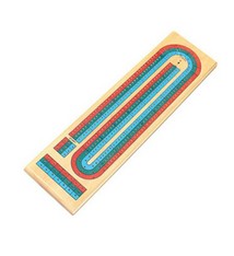 PIATNIK- PLANCHE DE CRIBBAGE 3 COUL BOIS