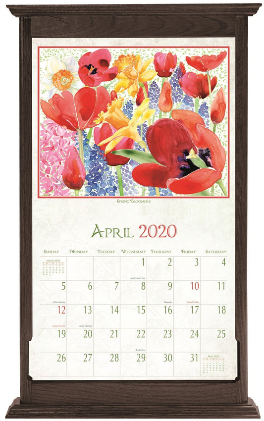 PINE RIDGE ART - SUPPORT CALENDRIER AVEC BASE- NOIR